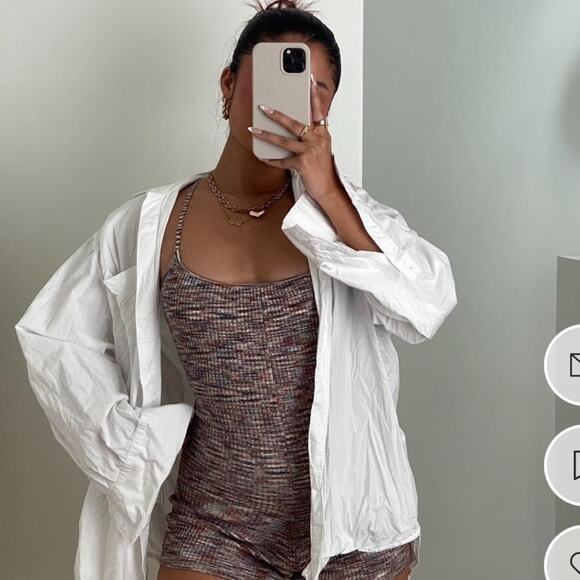 NBD Tropic knit romper - Picture 3 of 6